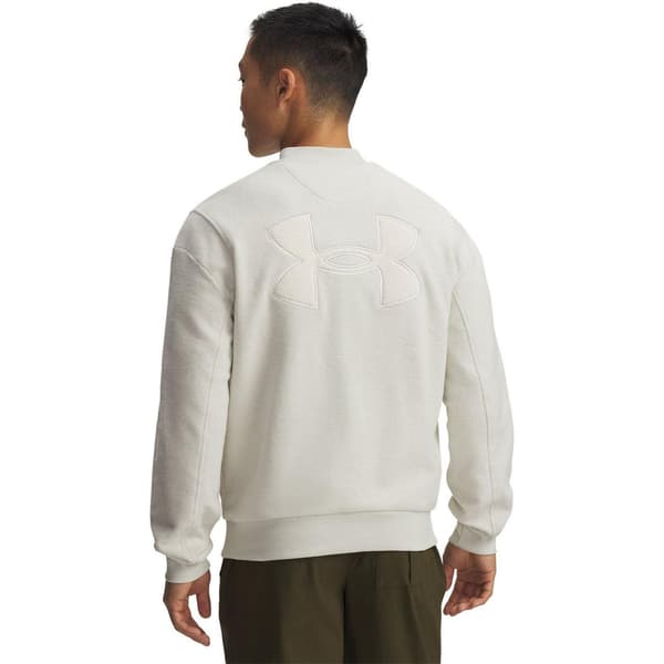 Under Armour Bomberjacka för män med broderad logotyp XXL Vit White XXL