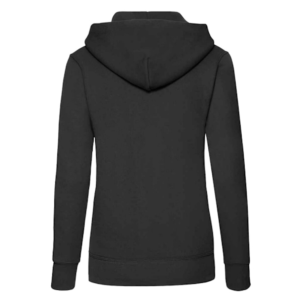 Fruit of the Loom Classic Lady Fit Hooded Sweatshirt L Svart Black L