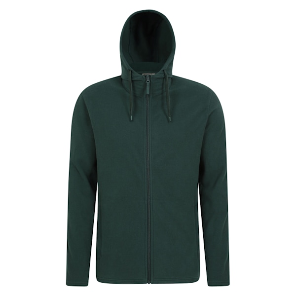 Mountain Warehouse Herr Camber Fleece Full Zip Hoodie XXS Mörk Dark Green XXS