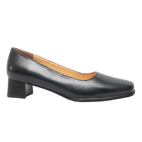 Amblers Walford Damskor Läder Court / Damskor 8 UK Marinblå Navy 8 UK