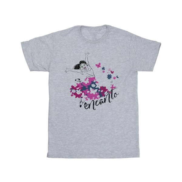 Disney Boys Encanto Mirabel Flower T-Shirt 3-4 år Sports Gre Sports Grey 3-4 Years