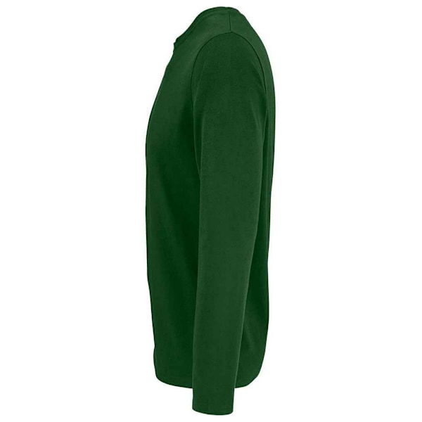 SOLS Imperial Långärmad T-shirt för Män L Flaskgrön Bottle Green L