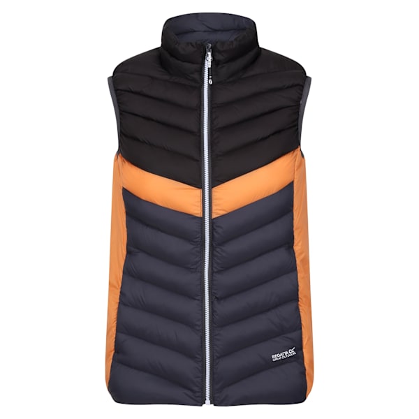 Regatta Womens/Ladies Harrock II Baffled Gilet 12 UK Seal Grey/ Seal Grey/Black 12 UK