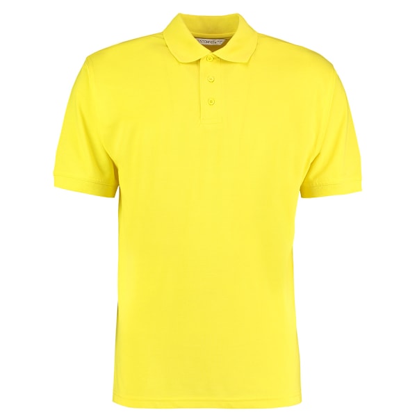Kustom Kit Klassic Superwash Kortärmad Poloskjorta M Can Canary M