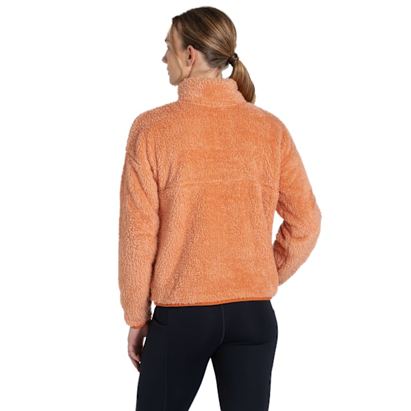 Craghoppers Bron Halvzip Fleece Topp för Kvinnor/Dam 18 UK Lera Clay 18 UK