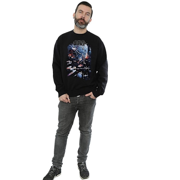 Star Wars Herr Universe Battle Sweatshirt M Svart Black M