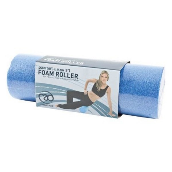 Fitness Mad Halv Längd Foam Roller One Size Blå Blue One Size