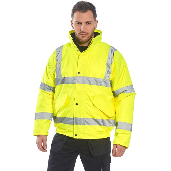 Portwest Unisex Vinter Bomberjacka Hi-Vis XXL Gul Yellow XXL