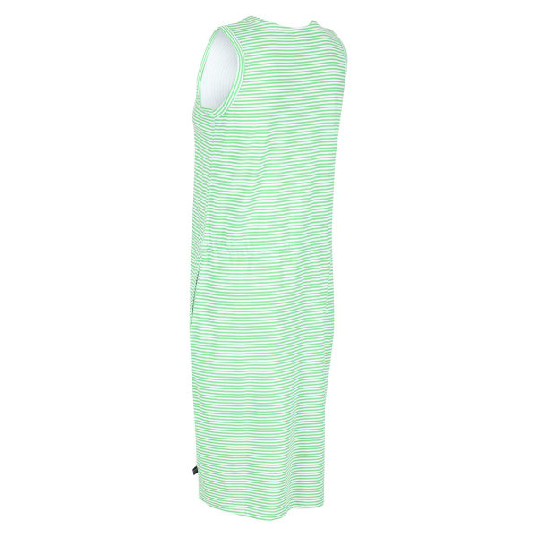 Regatta Dam/Dam Fahari Stripe Shift Casual Dress 12 UK Vi Vibrant Green/White 12 UK