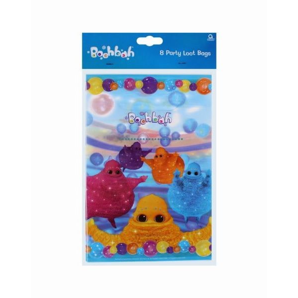 Boobah Characters Partyväskor (Pack med 8) One Size Flerfärgad Multicoloured One Size