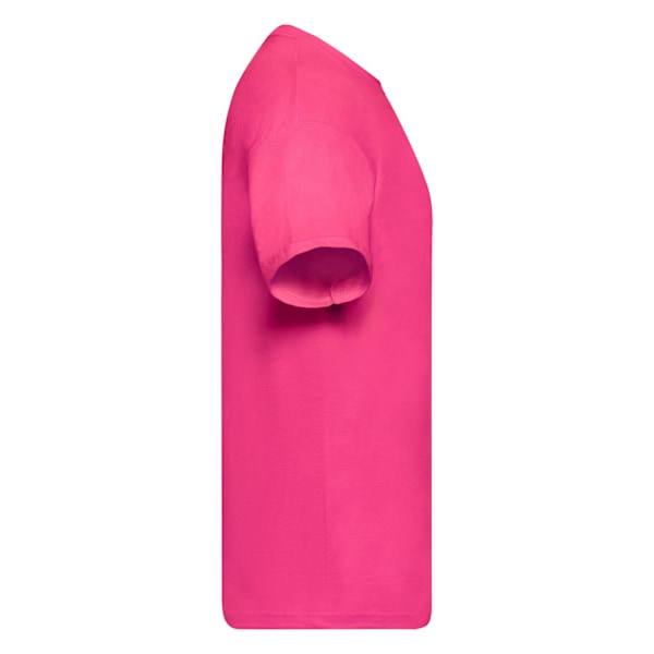 Fruit of the Loom Original T-shirt för män M Fuchsia Fuchsia M