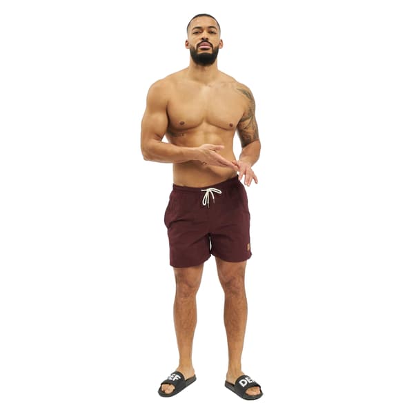 Urban Classics Herr Block Badshorts XL Cherry Cherry XL