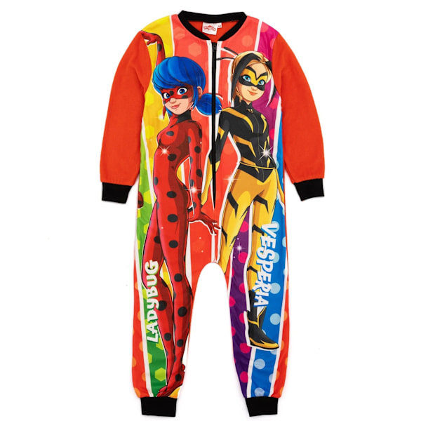 Miraculous Flickor Karaktär Pyjamas 3-4 År Flerfärgad Multicoloured 3-4 Years