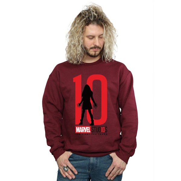 Marvel Studios Herr 10 År Scarlet Witch Sweatshirt S Bourgogne Burgundy S