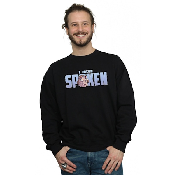 Star Wars Herr The Mandalorian Kuiil Jag Har Talat Sweatshirt M Black M