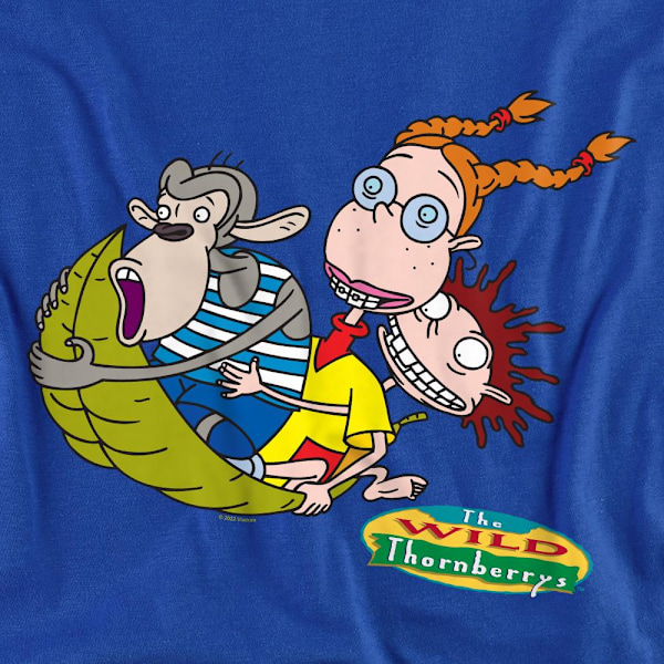 The Wild Thornberrys Unisex Vuxen På Löv Eliza Darwin & Donny Royal Blue S