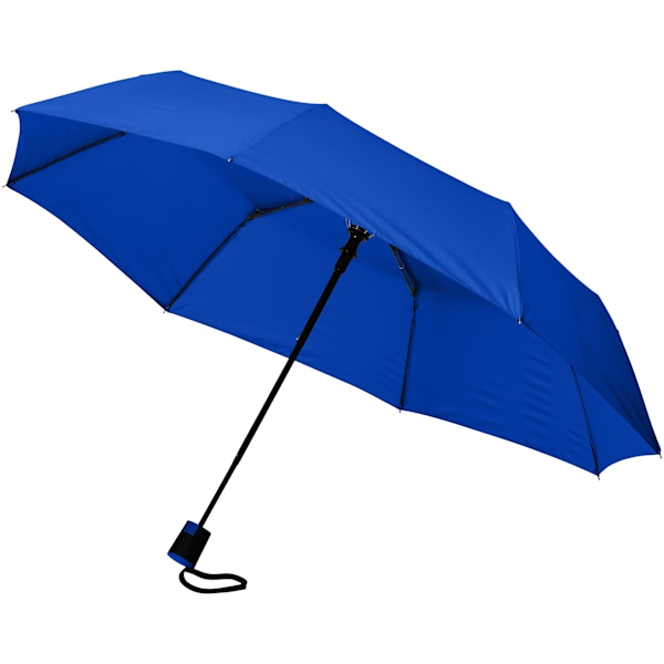Bullet 21 tum Wali 3-sektions automatiskt öppnande paraply One Size Royal Royal Blue One Size