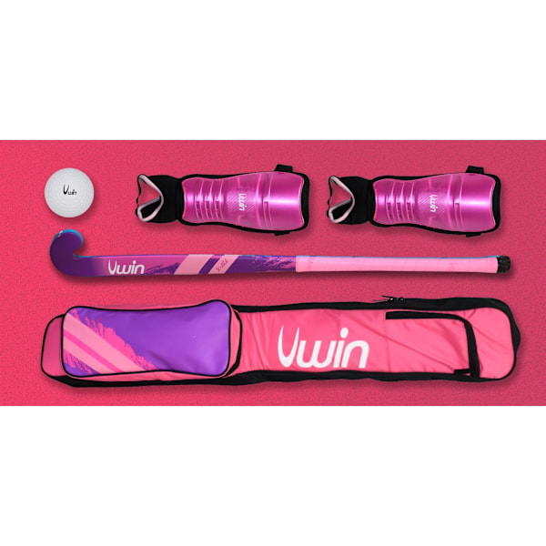 Uwin Hockeyklubba Väska One Size Rosa/Lila/Kol Pink/Purple/Charcoal One Size