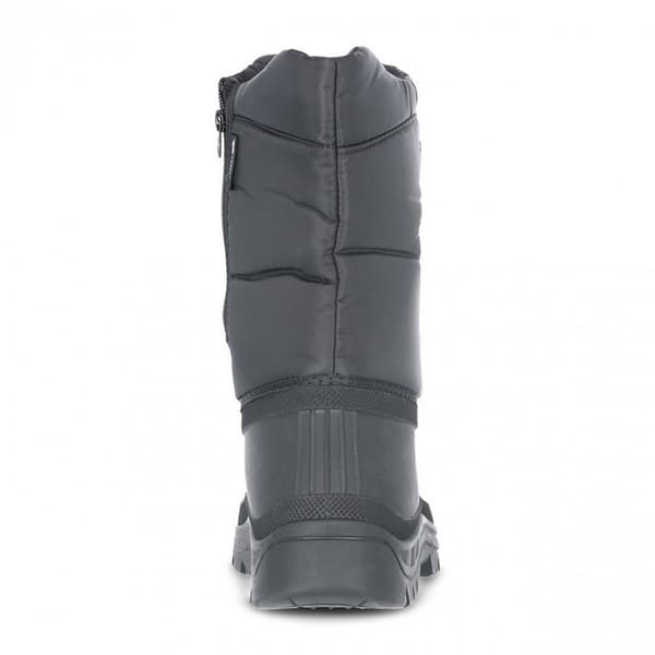 Trespass Unisex Dodo Pull On Vinter Snö Boots 9 UK Svart Black 9 UK
