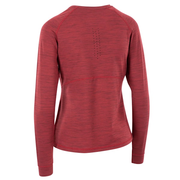 Trespass Womens/Ladies Jannett långärmad T-shirt XXL Dark Ch Dark Cherry Marl XXL