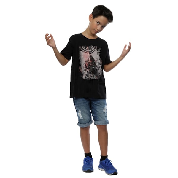 Star Wars Boys Kylo Ren Stormtroopers T-shirt 12-13 år Svart Black 12-13 Years