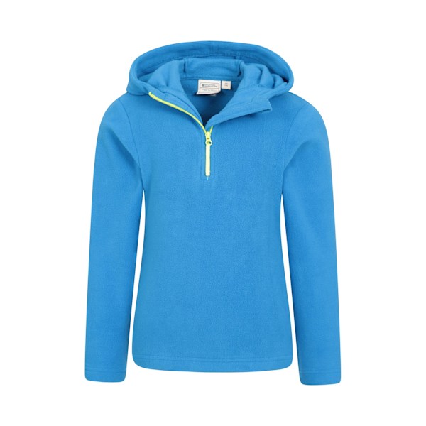 Mountain Warehouse Barn/Kids Camber II Fleece Hoodie 5-6 år Cobalt 5-6 Years