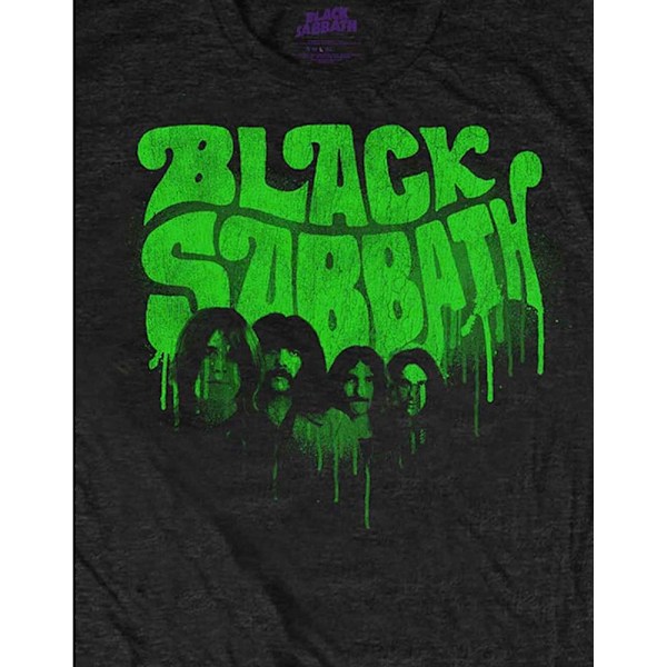 Black Sabbath Unisex Graffiti T-shirt L Svart Black L