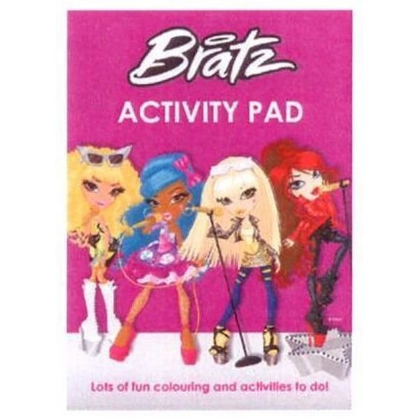 Bratz Characters Activity Pad One Size Rosa/Mångfärgad Pink/Multicoloured One Size