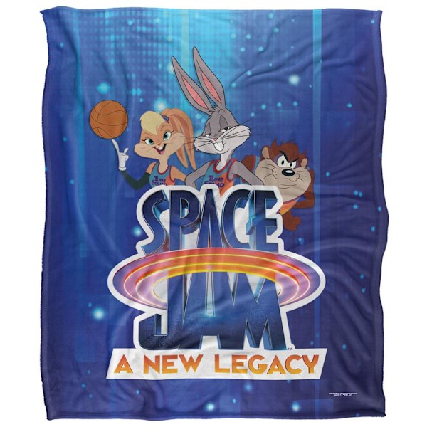 Space Jam: A New Legacy Logotyp & Karaktärer Filt One Size Mult Multicoloured One Size