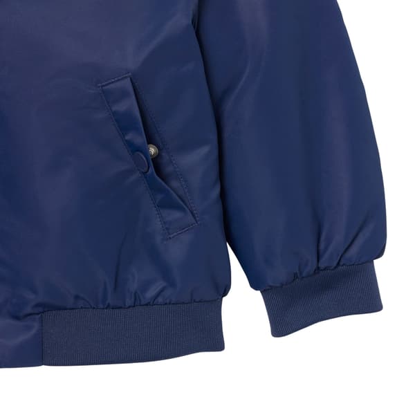 Lacoste Barn/Kids Broderad Logotyp Bomberjacka 8 År N Navy Blue 8 Years