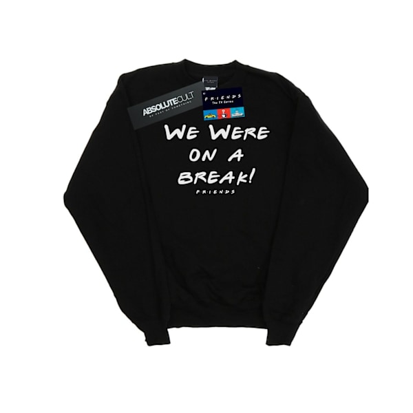 Friends Dam/Damer Vi Var På En Paus Text Sweatshirt XXL Sv Black XXL