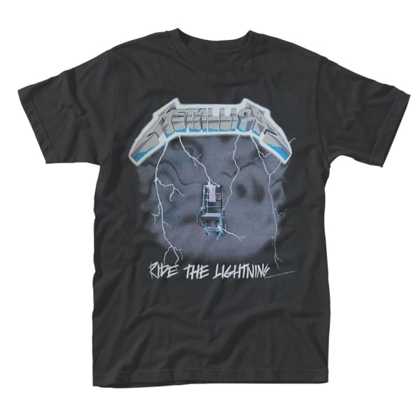 Metallica Unisex Adult Ride The Lightning T-Shirt XXL Svart Black XXL
