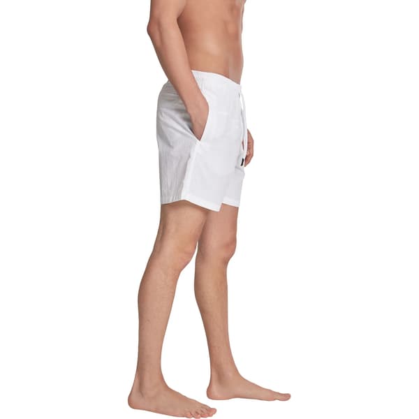 Urban Classics Herr Block Badshorts 4XL Vit White 4XL