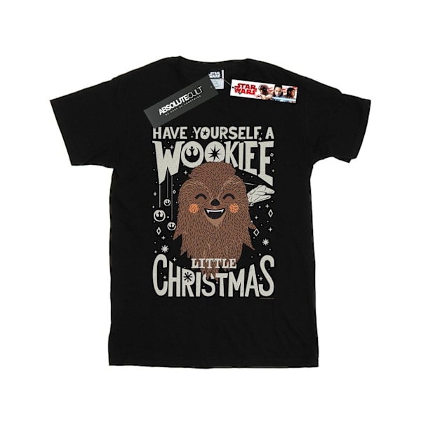 Star Wars Boys Wookiee Little Christmas T-Shirt 9-11 år Svart Black 9-11 Years