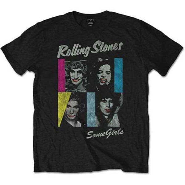 The Rolling Stones Unisex Adult Some Girls T-Shirt M Svart Black M