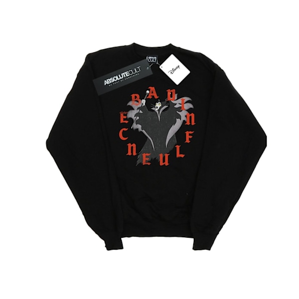 Disney Pojkar Maleficent Bad Influence Sweatshirt 7-8 År Svart Black 7-8 Years