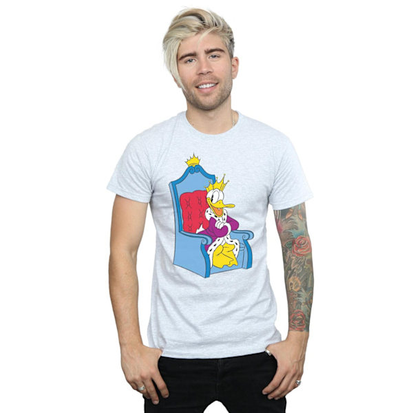 Disney Herr Donald Duck King Donald T-shirt M Sports Grey Sports Grey M