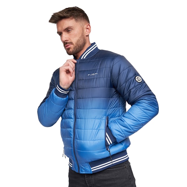 Crosshatch Basefade Vadderad Jacka L Blå Blue L