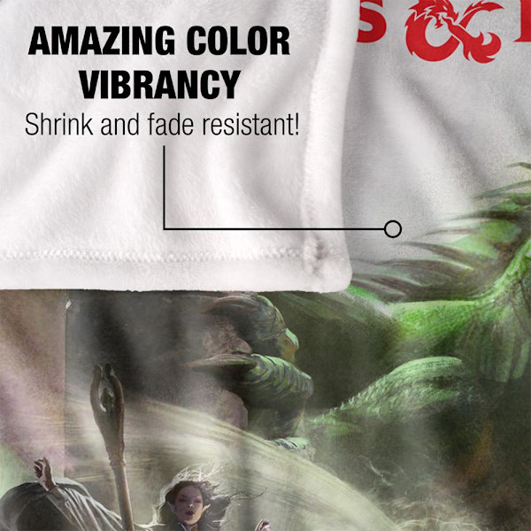 Dungeons & Dragons Starter Set Konstfilt One Size Vit White One Size