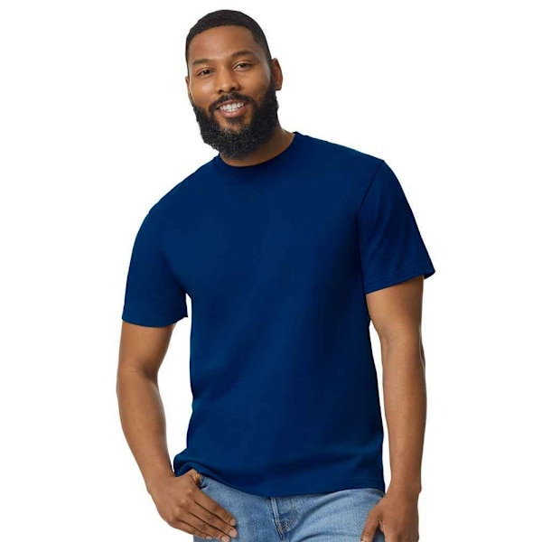 Gildan herr bomull lätt t-shirt 3XL marinblå Navy 3XL