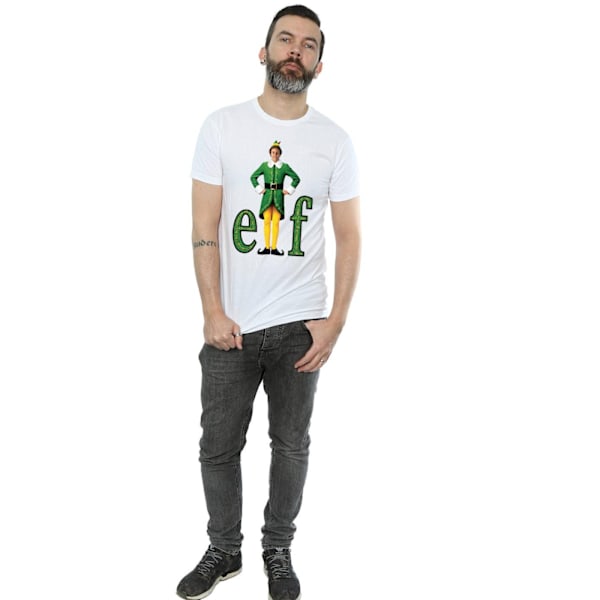 Elf Herr Buddy Logo T-shirt 3XL Vit White 3XL