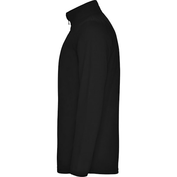 Roly Herr Himalaya Quarter Zip Fleece Jacka M Solid Black Solid Black M