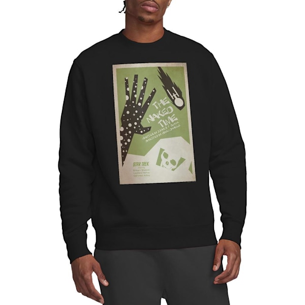 Star Trek Unisex Vuxen The Original Series Avsnitt 4 Sweatshirt Black S