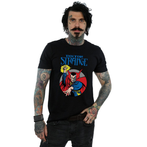 Marvel Doctor Strange Circle T-shirt 3XL Svart Black 3XL