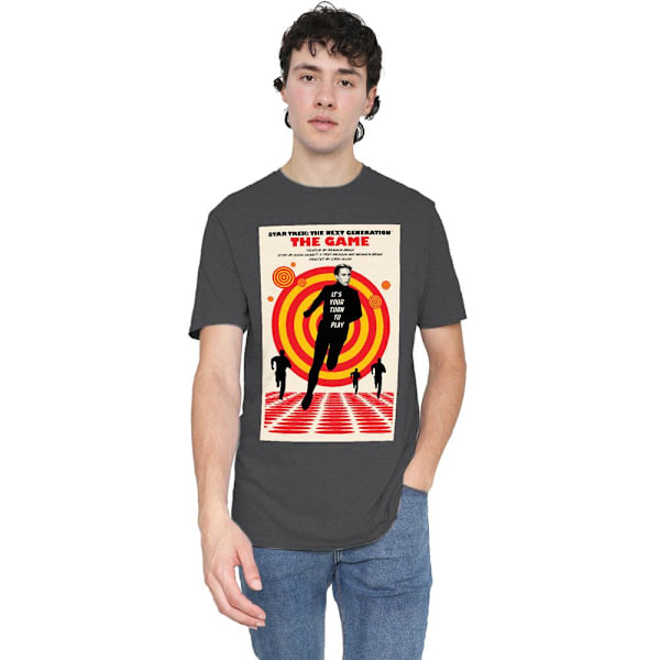 Star Trek Unisex Vuxen The Next Generation Säsong 5 Avsnitt 6 T-shirt Charcoal XL