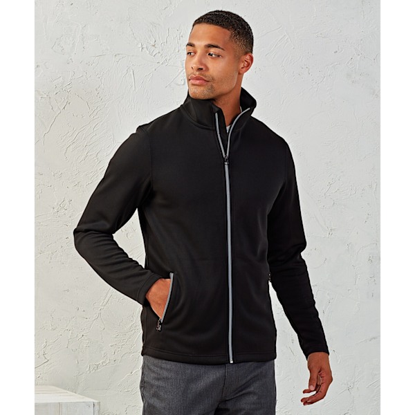 Premier Mens Sustainable Zipped Jacket 4XL Svart Black 4XL