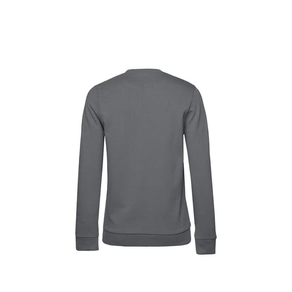 B&C Dam/Kvinnor Set-in Sweatshirt S Elephant Grey Elephant Grey S