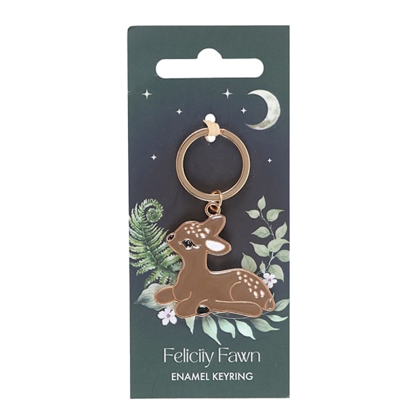 Something Different Felicity Fawn Nyckelring One Size Brun Brown One Size