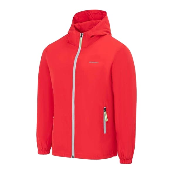 Donnay Lättviktsjacka med huva för män M Röd Red M