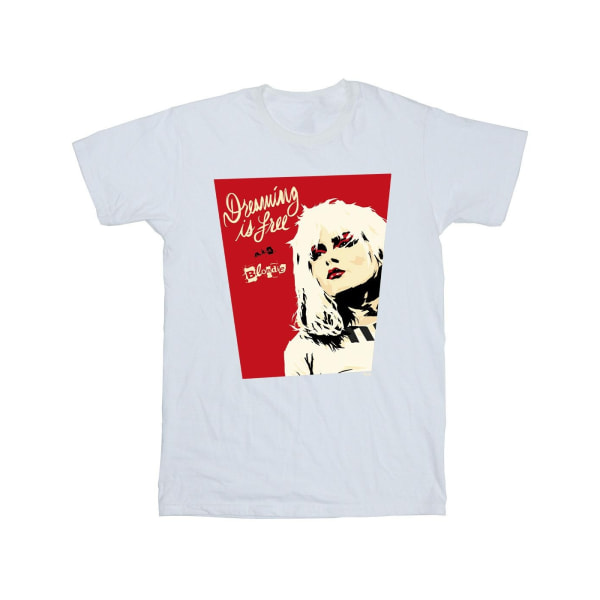 Blondie Girls Dreaming Is Cotton T-shirt 7-8 Years White White 7-8 Years